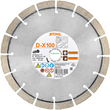 Алмазный режущий диск универсальный D-Х100 для бензорезов STIHL (Ø 230 мм)
