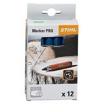 Крейда розмічувальна STIHL синя (12 шт)