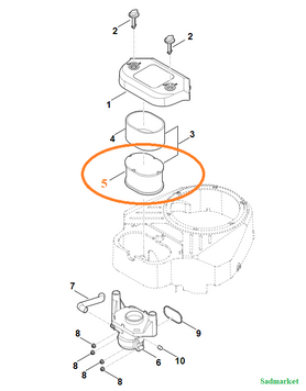 Фильтрующий элемент STIHL для EVC 8000