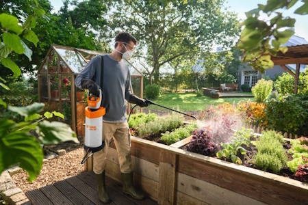 STIHL SGA 30 в работе